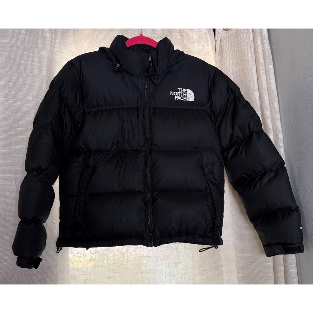 North Face 1996 Retro Nuptse 700 Down Puffer Jacket Women's Medium M Black